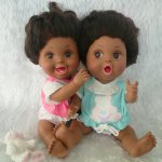 Купальные малыши Бекка АА и Ханна АА  от Galoob Baby Face