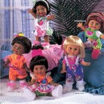 Куклы Galoob Baby Face которые не были выпущены