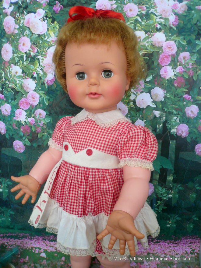 Поцелуй(Kissy) - винтажная кукла 1960-х годов