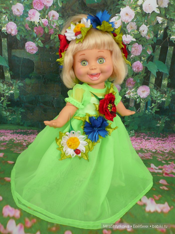 Девочка весна.Примеряем обновочку (фото 2)