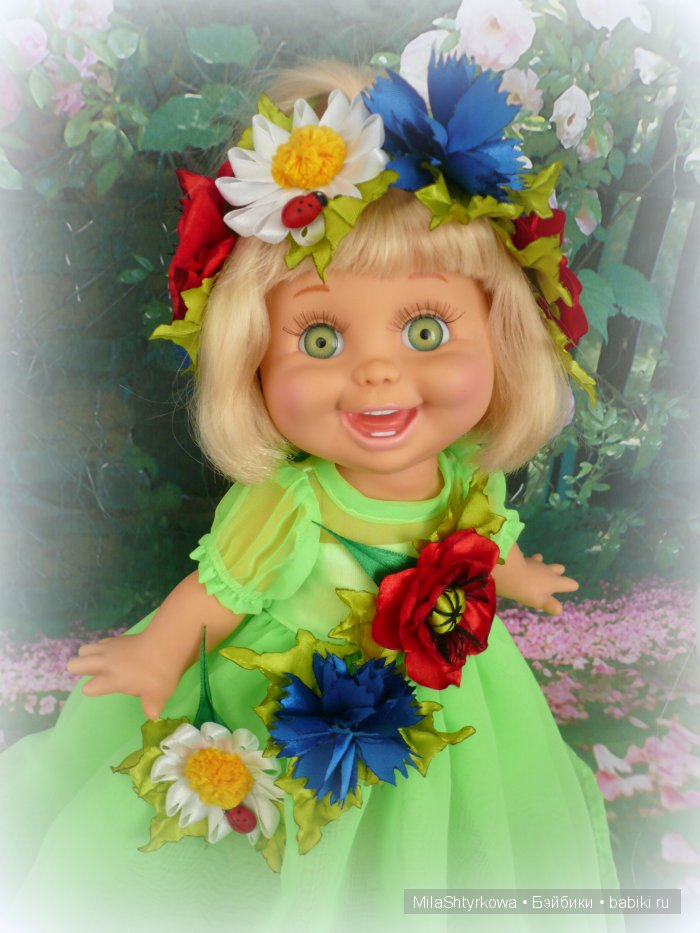 Девочка весна.Примеряем обновочку