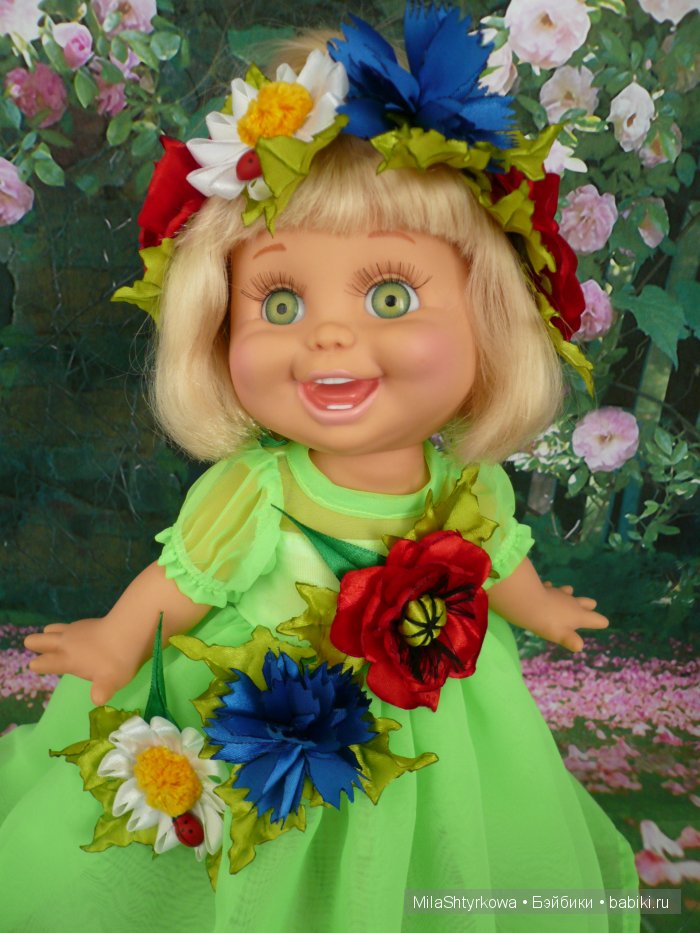 Девочка весна.Примеряем обновочку