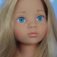 Кукла Gotz Лена с ярко синими глазками.
