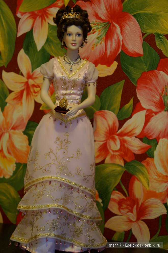 Принцесса София, фарфоровая кукла от Franklin Mint