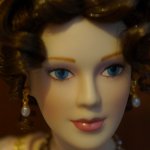 Принцесса София, фарфоровая кукла от Franklin Mint