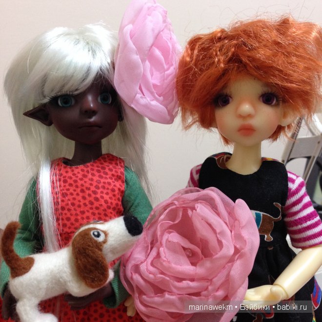 Ура! Приехала Коричка (Cinnamon Fair Elf от Kaye Wiggs) (фото 4)