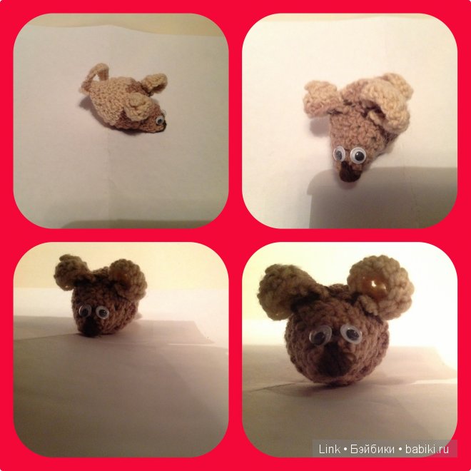 Амиг и Уруми. Моя первая работа. Вязание крючком