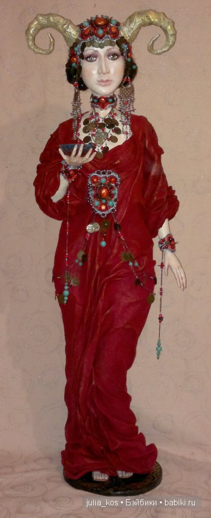 Авторская кукла Медея — Авторские куклы ручной работы: текстильные