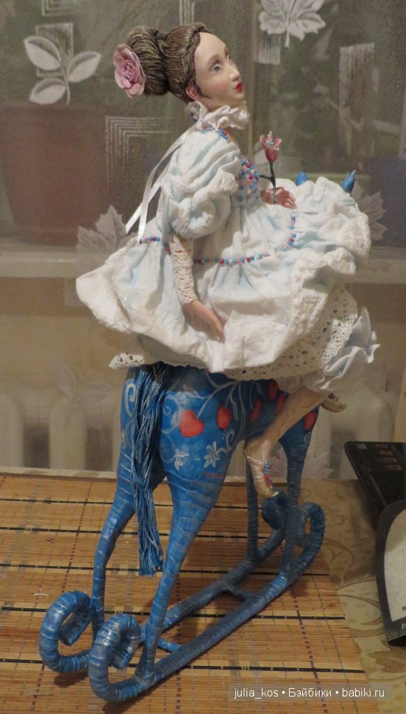 Погода была ужасная, принцесса была прекрасная... Авторская кукла (фото 5)