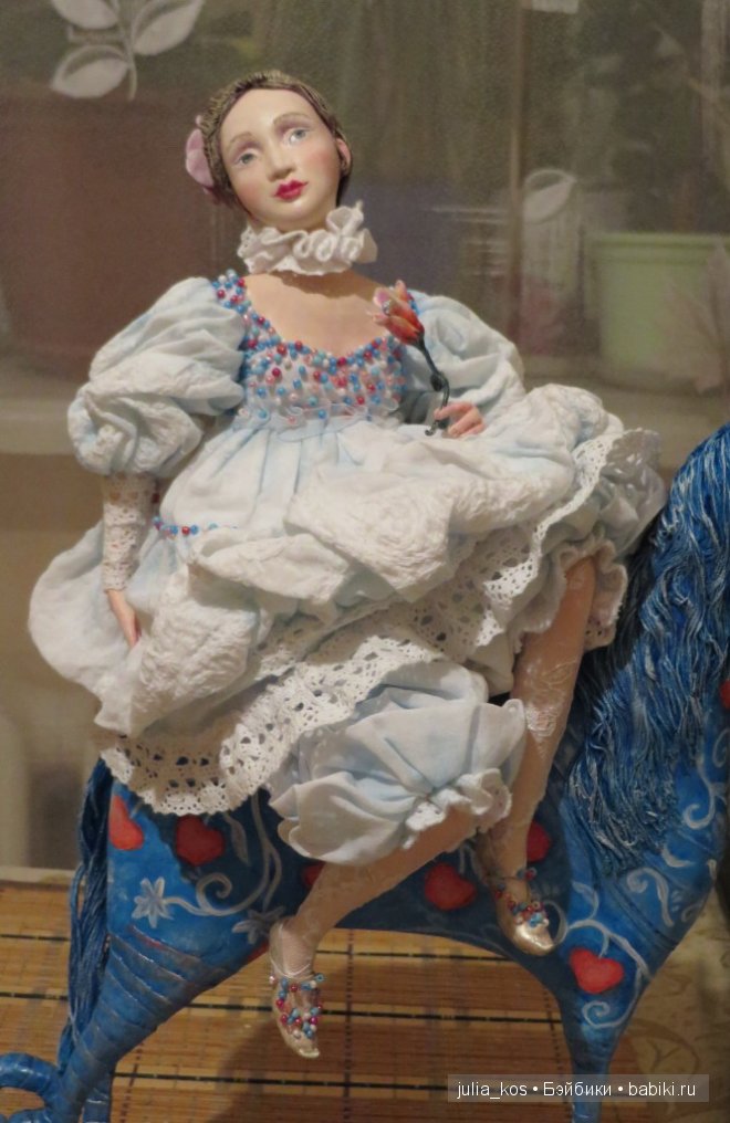 Погода была ужасная, принцесса была прекрасная... Авторская кукла (фото 9)
