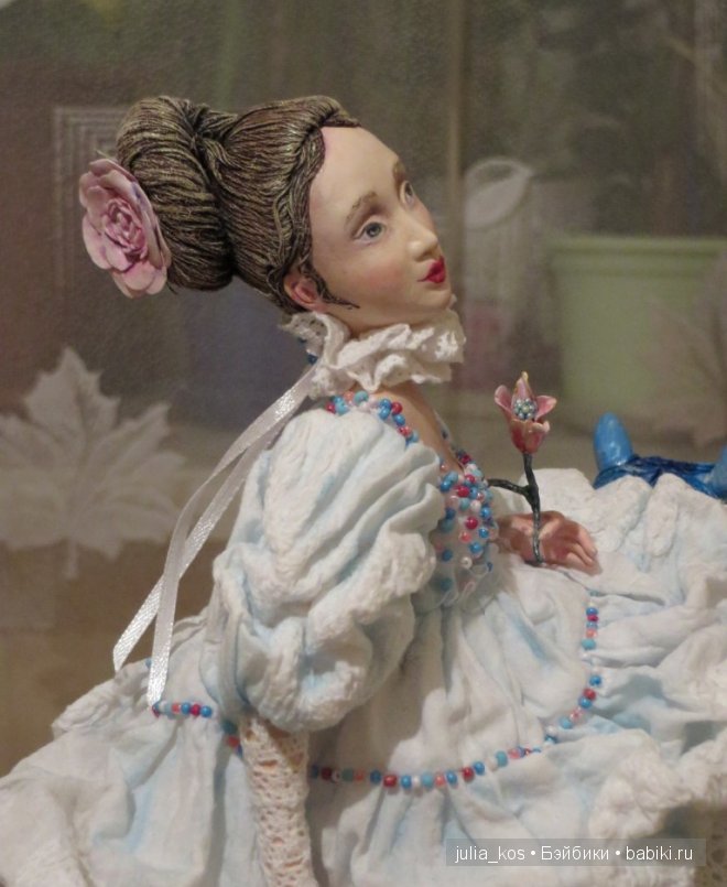 Погода была ужасная, принцесса была прекрасная... Авторская кукла (фото 4)