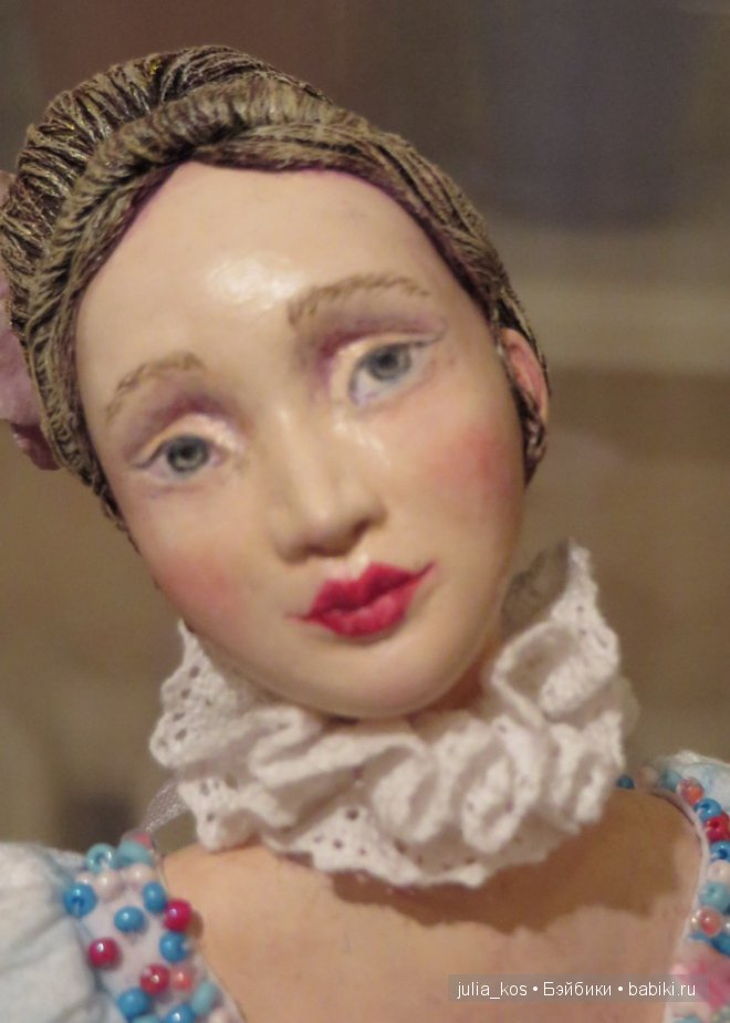 Погода была ужасная, принцесса была прекрасная... Авторская кукла (фото 8)