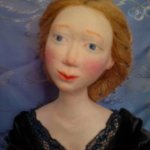 Малышка Софи, авторская кукла