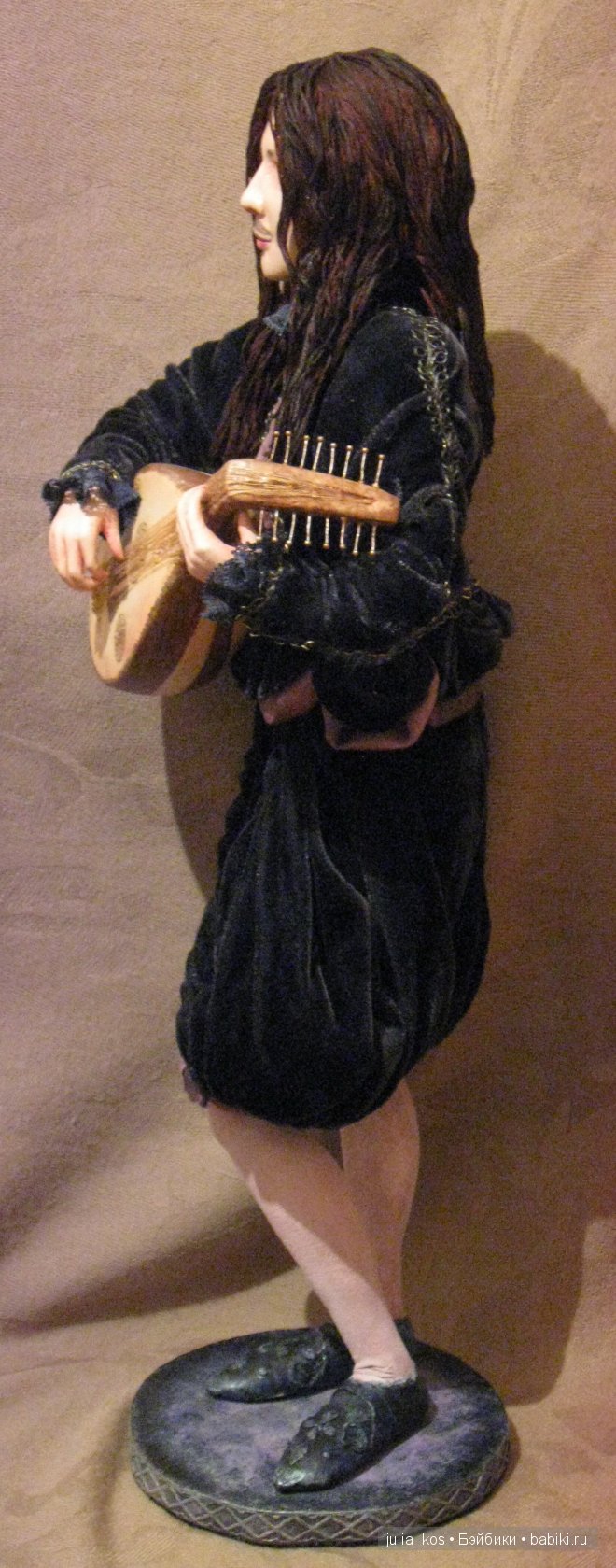 Авторская кукла. "Серенада" (фото 9)