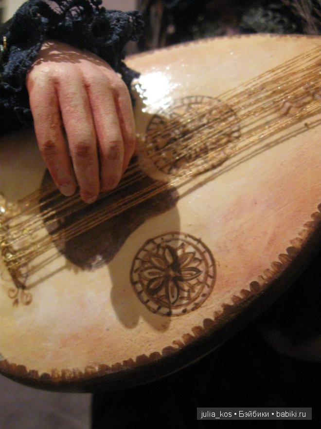 Авторская кукла. "Серенада" (фото 6)