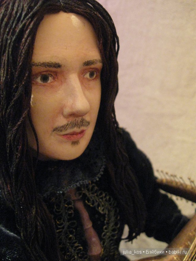 Авторская кукла. "Серенада" (фото 4)