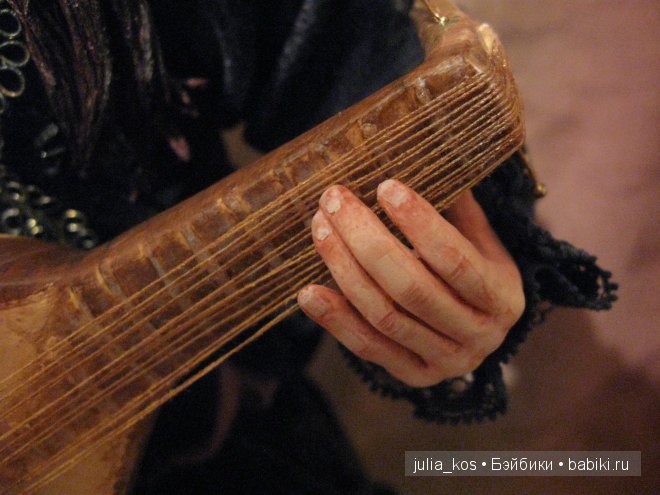 Авторская кукла. "Серенада" (фото 5)