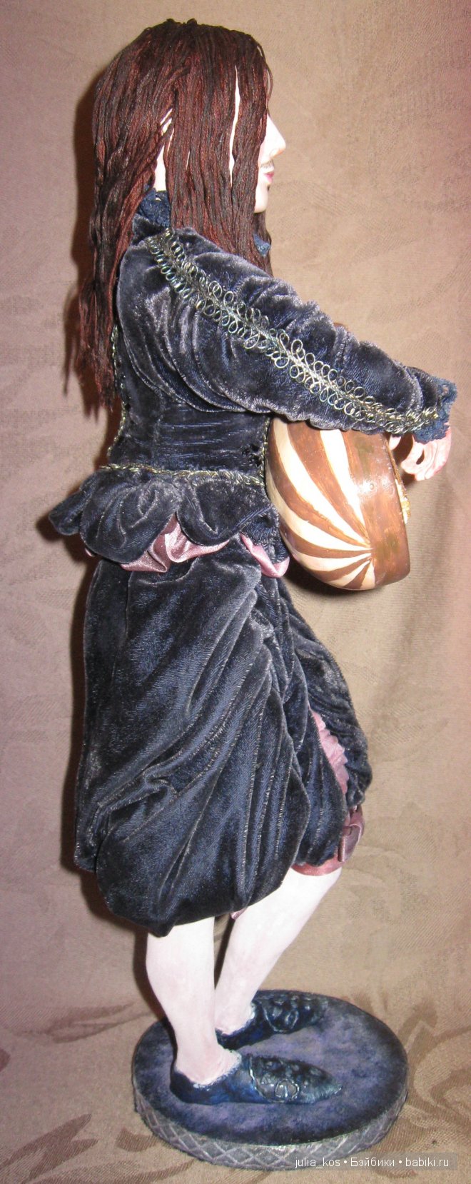 Авторская кукла. "Серенада" (фото 10)