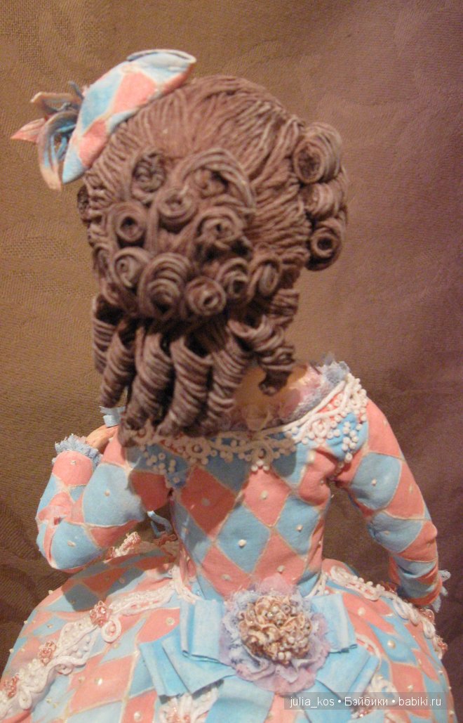 Авторская кукла Беатриче — Авторские куклы ручной работы: текстильные (фото 5)
