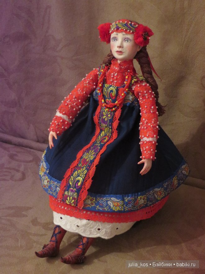 Крошечка-Хаврошечка — Авторские куклы ручной работы: текстильные (фото 4)