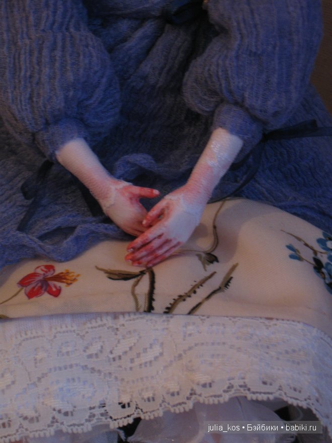 Авторские куклы Мина и Нюта (фото 6)