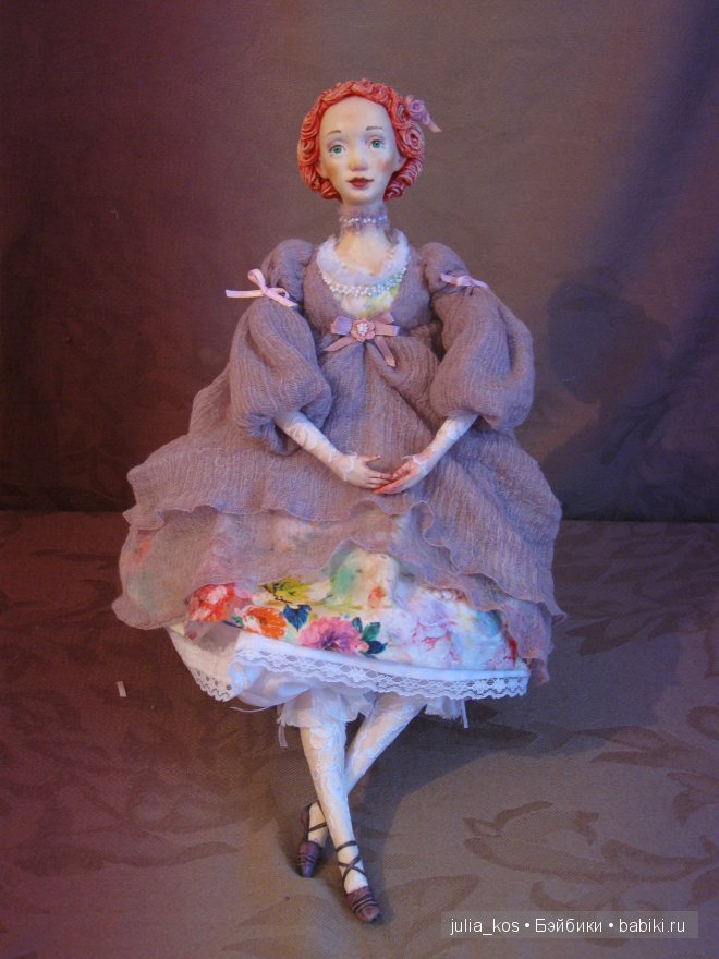 Авторские куклы Мина и Нюта (фото 7)