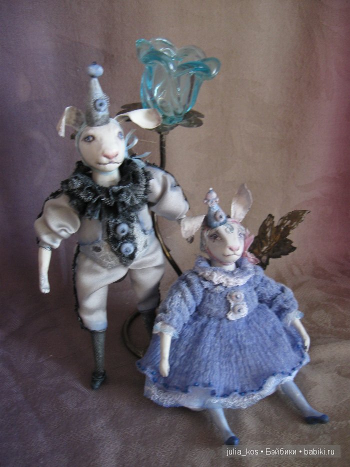 Авторские игрушки, Кролики (фото 6)