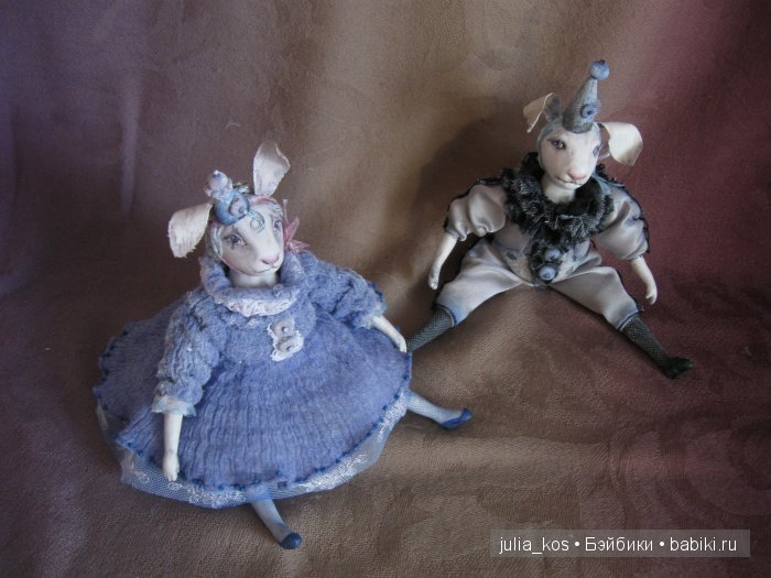 Авторские игрушки, Кролики (фото 8)