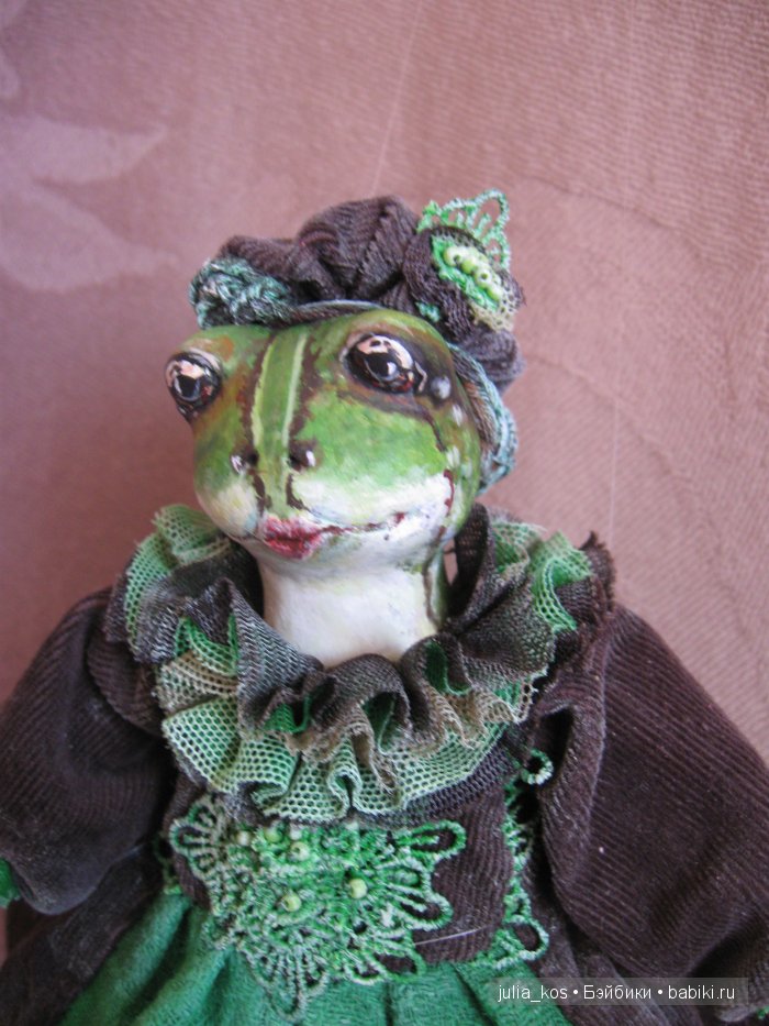 Их Высочества Лягушки — Авторские куклы ручной работы: текстильные (фото 8)