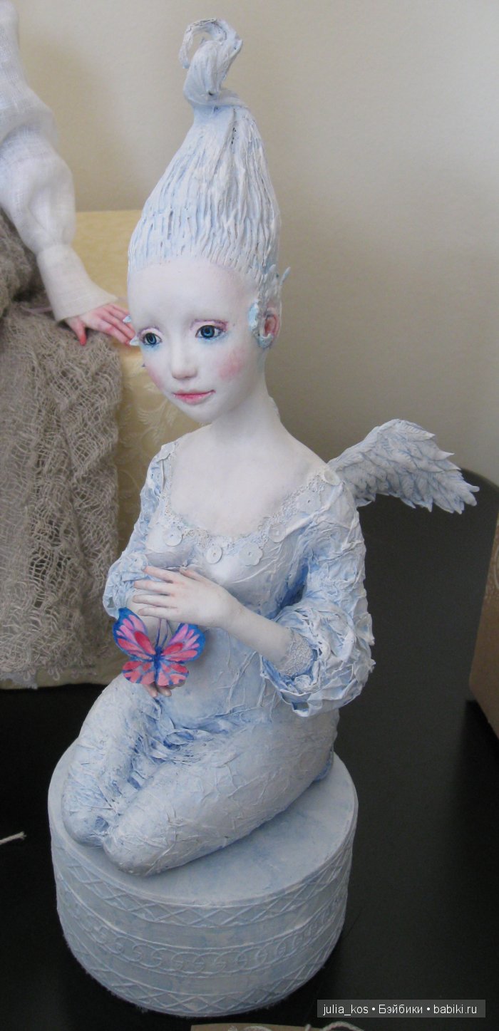 Авторская кукла. Бабочка — Лепка авторских кукол: полимерная глина (фото 2)