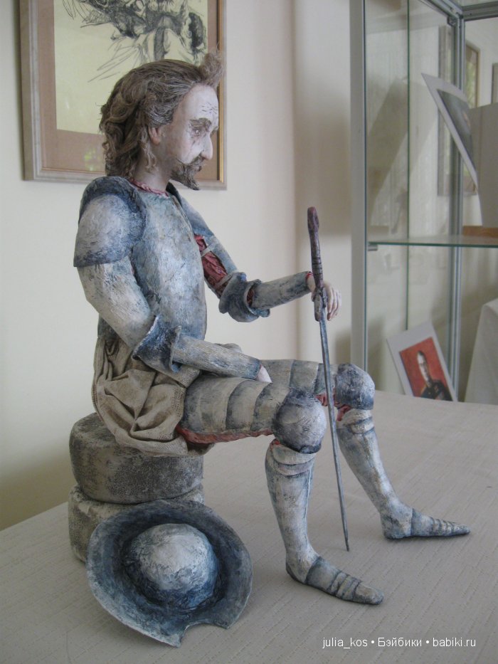 Победитель мельниц. Портретная кукла - Дон Кихот (фото 7)