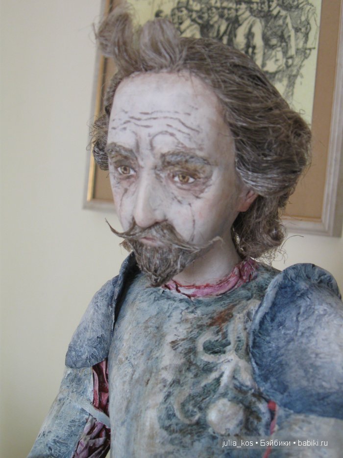 Победитель мельниц. Портретная кукла - Дон Кихот (фото 5)