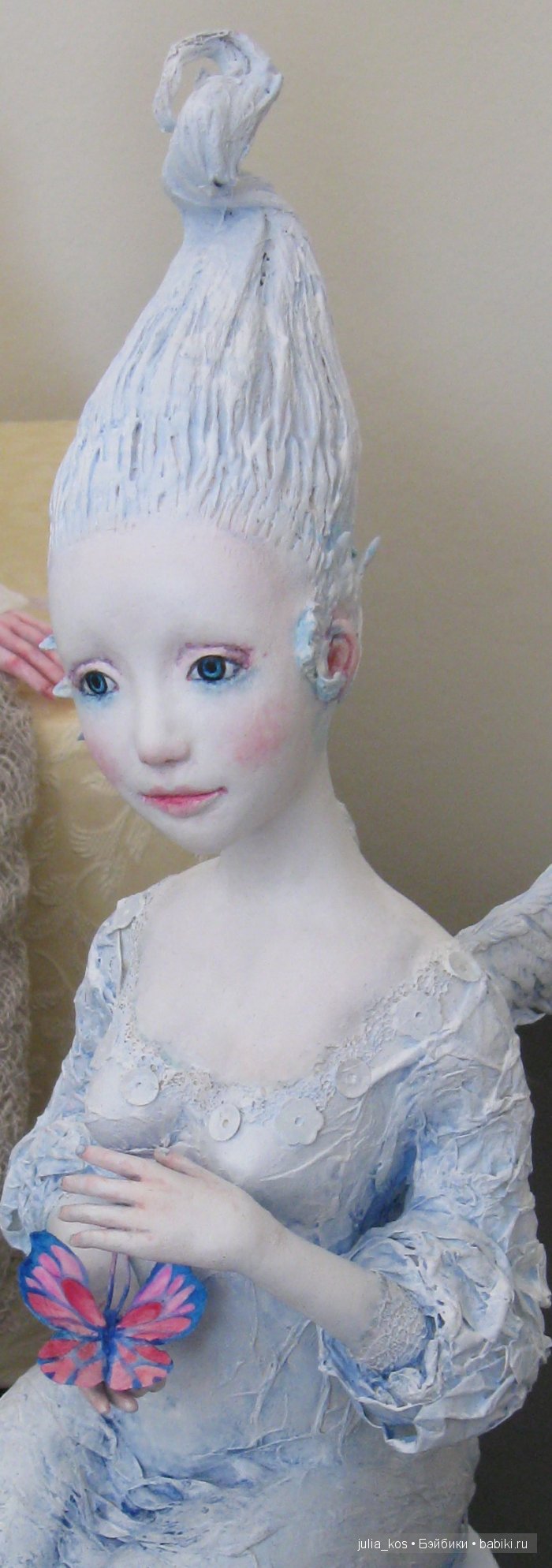 Авторская кукла. Бабочка — Лепка авторских кукол: полимерная глина
