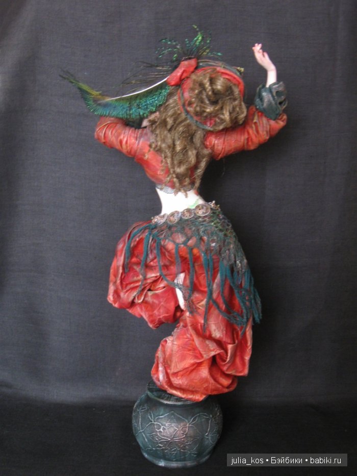 Авторская кукла Яшма — Лепка авторских кукол: полимерная глина (фото 8)