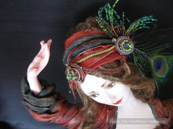 Авторская кукла Яшма — Лепка авторских кукол: полимерная глина (фото 3)