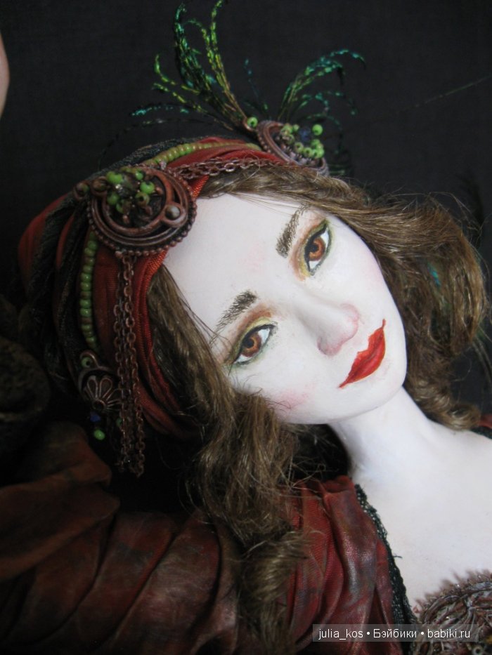 Авторская кукла Яшма — Лепка авторских кукол: полимерная глина (фото 2)