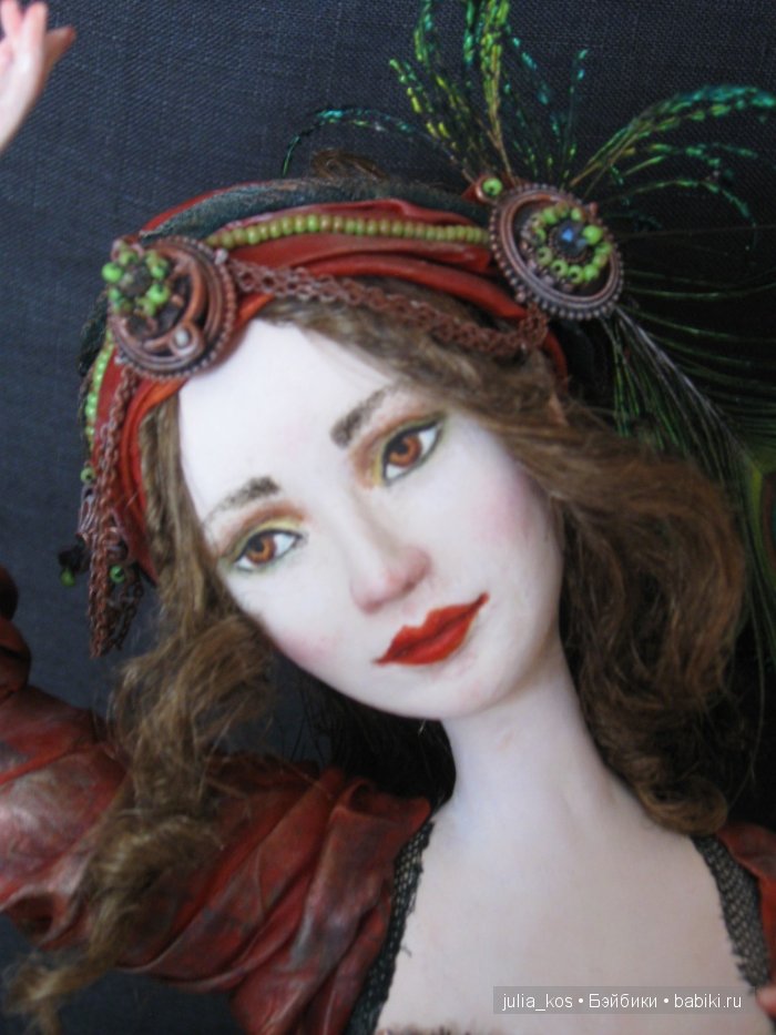 Авторская кукла Яшма — Лепка авторских кукол: полимерная глина (фото 5)