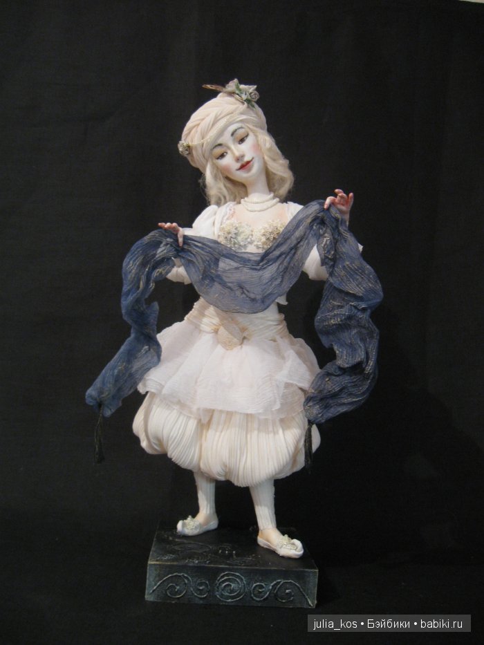 Луна, авторская кукла — Лепка авторских кукол: полимерная глина