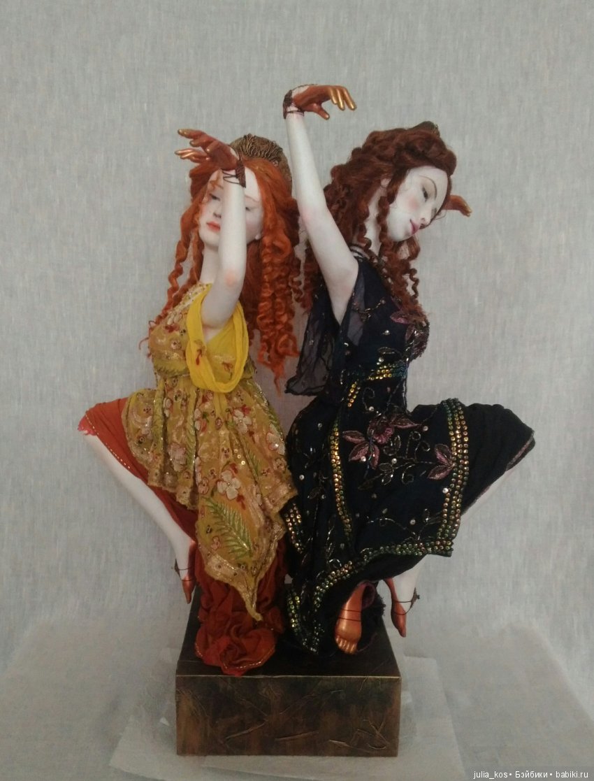 Сафо и Фрина — Лепка авторских кукол: полимерная глина