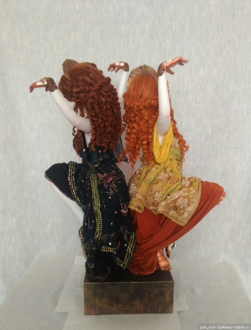 Сафо и Фрина — Лепка авторских кукол: полимерная глина (фото 7)