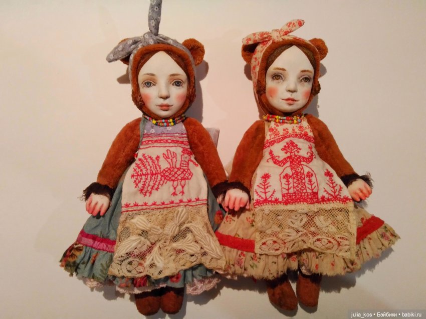 Мишки-шишки — Авторские куклы Тедди (фото 2)