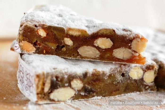 Рождественская сладость из Сиены или "энергетический батончик средневековья"
