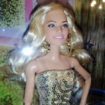 Барби Марго Робби - Barbie the Movie Collectible Doll - Barbie In Gold Disco Jumpsuit - Mattel