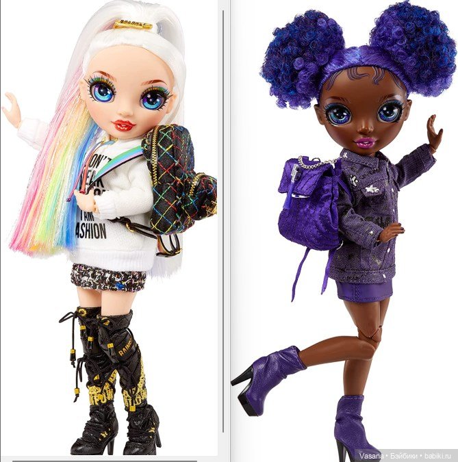 Rainbow High series 5 и Shadow High series 2