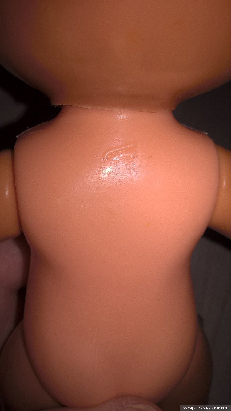 Прошу помощи в определении клейма и пупса.Определили. Пупс Gumotex (фото 4)