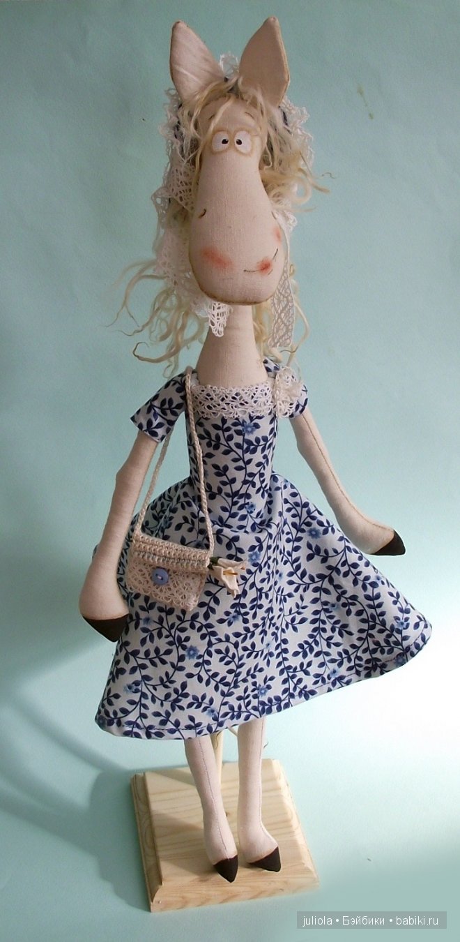 Опять мои текстильки — Авторские куклы ручной работы: текстильные