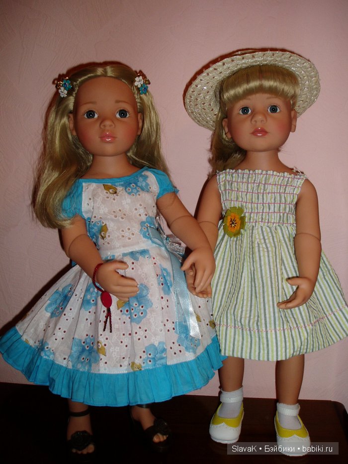 Первый показ. Девочки Gotz волнуются