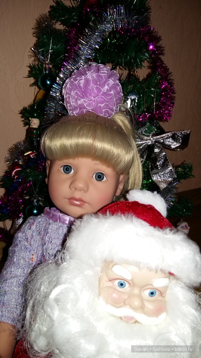Как мы ёлку провожали. Мои куколки Gotz (фото 10)