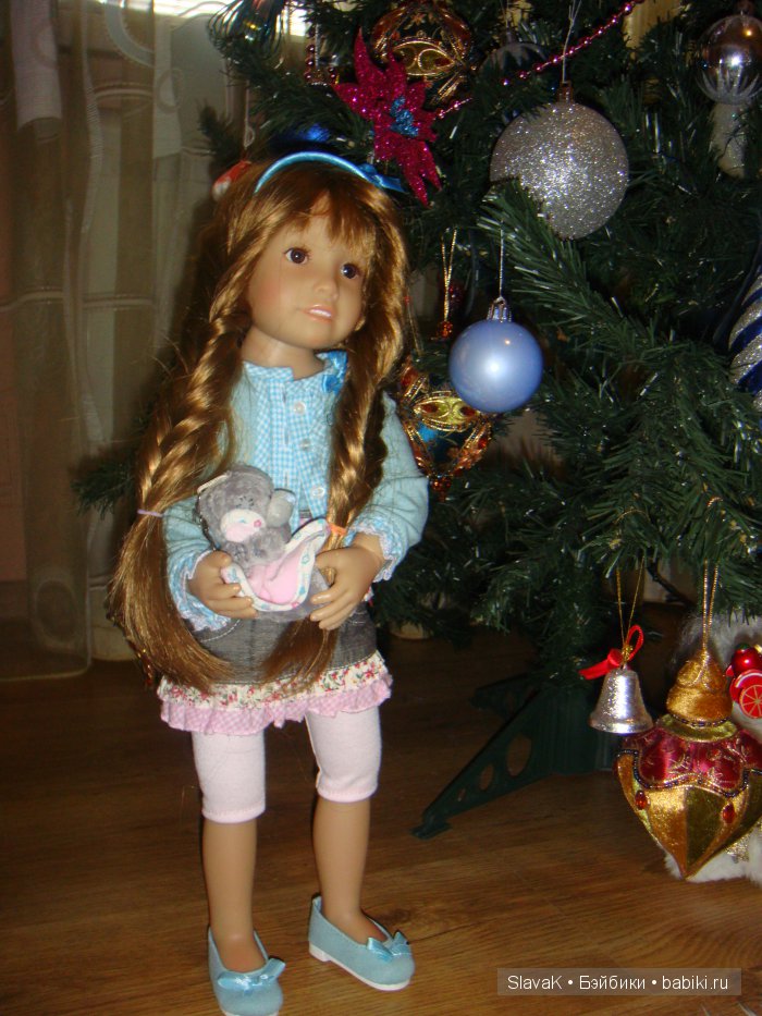 Галинка (Эвита). Единственная кукла kidz and cats с таким молдом. Часть1