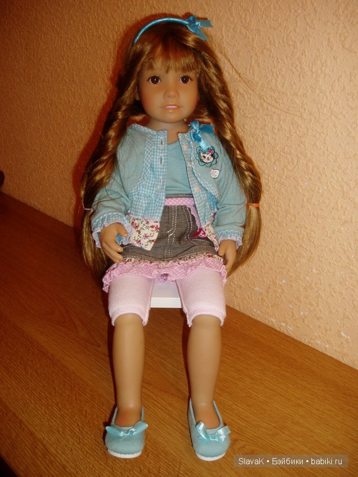 Галинка (Эвита). Единственная кукла kidz and cats с таким молдом. Часть1